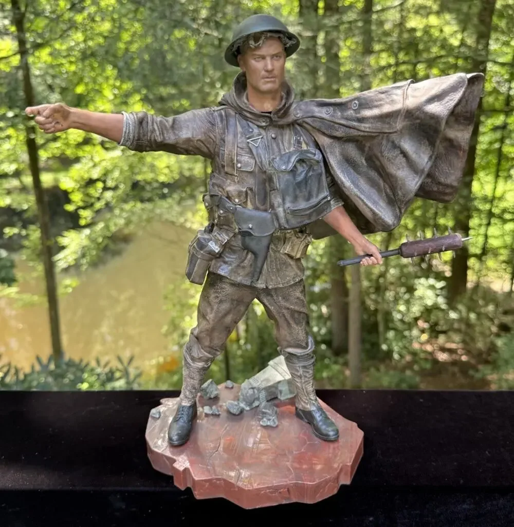 Battlefield 1 Action Figure Statue Collectors Edition -As Is -No Box